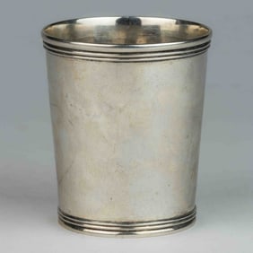 POINDEXTER, LEXINGTON, KENTUCKY COIN SILVER JULEP CUP / BEAKER