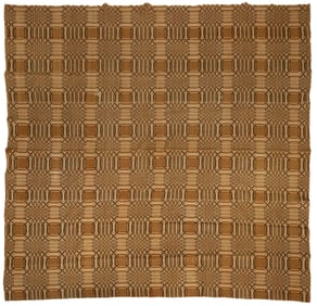 VALLEY OF VIRGINIA OVERSHOT COVERLET