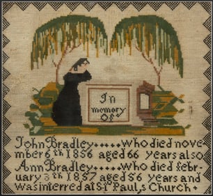 BRITISH BERLIN WORK NEEDLEWORK MEMORIAL