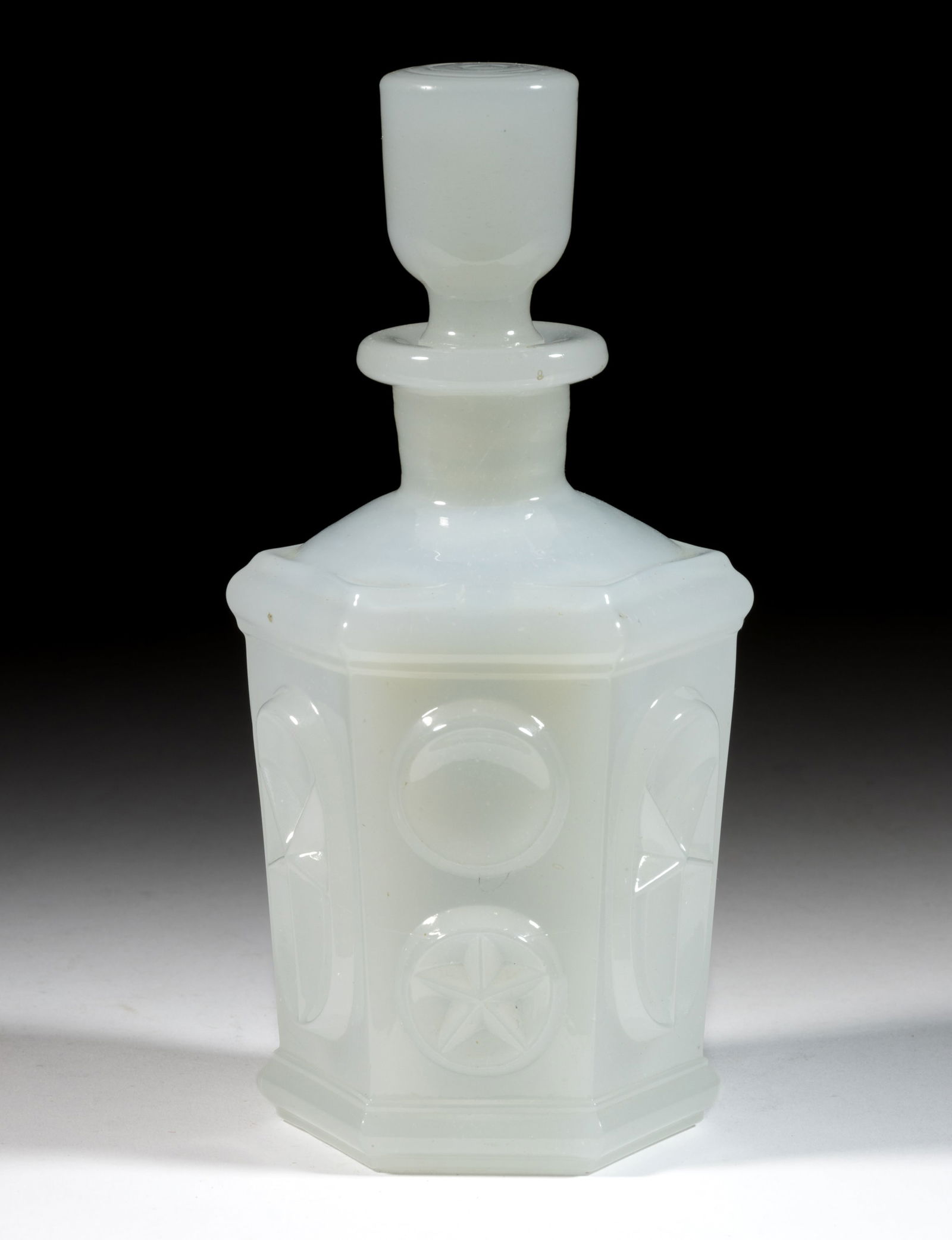 PRESSED STAR AND PUNTY COLOGNE BOTTLE (1 of 1)
