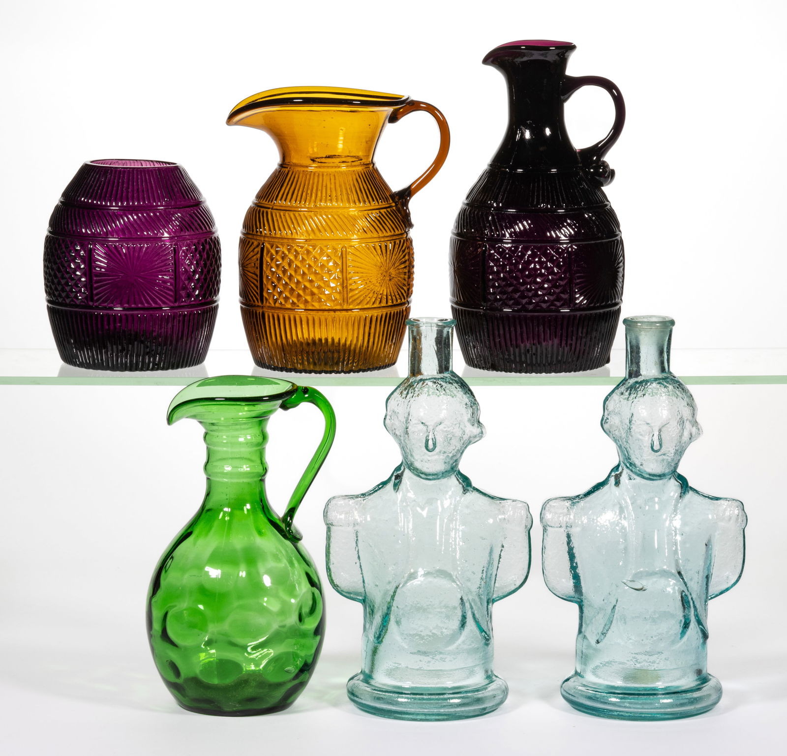 ASSORTED CLEVENGER BROTHERS STODDARD PATTERN AND OTHER ARTICLES, LOT OF SIX (1 of 1)