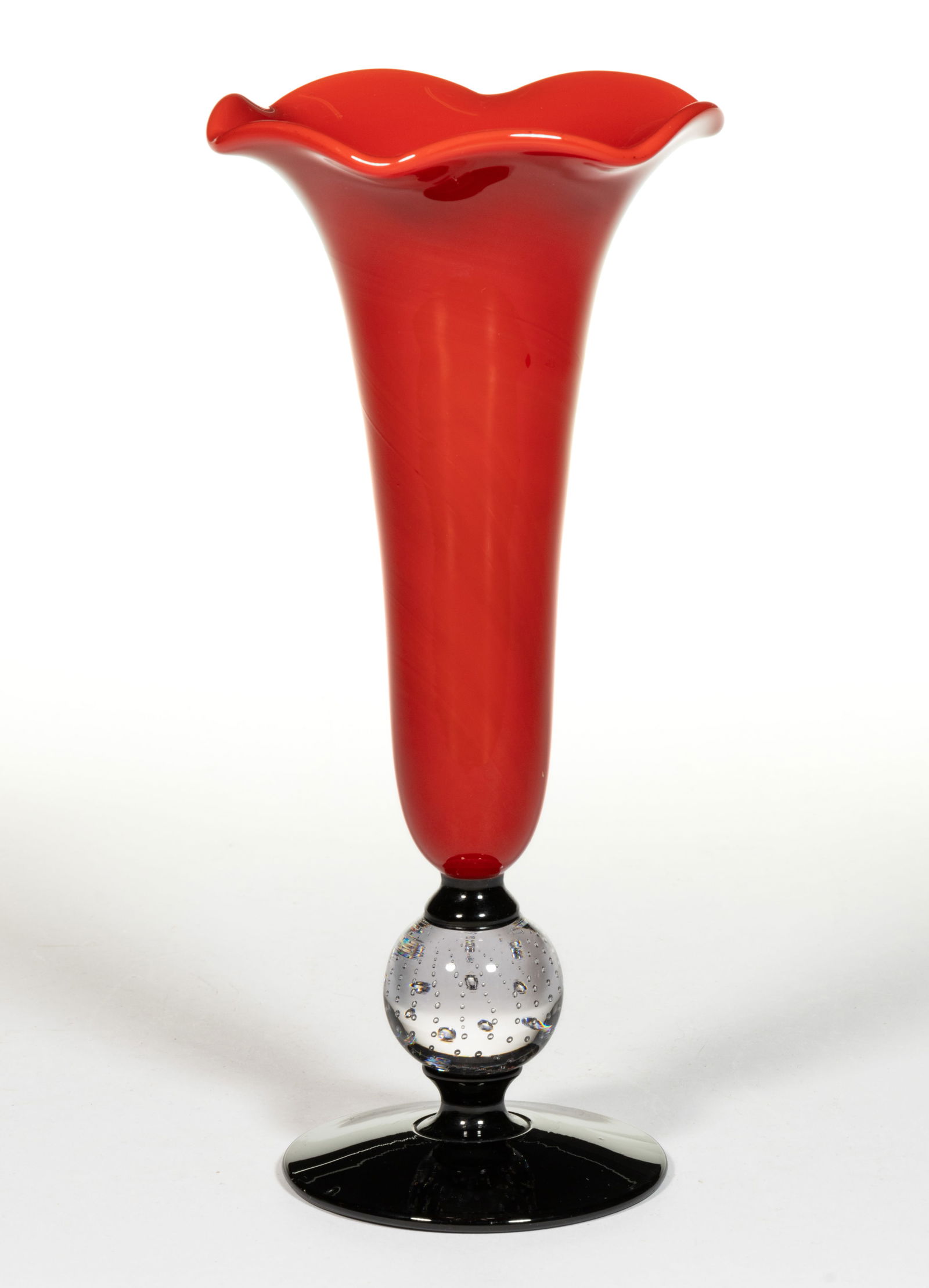 PAIRPOINT FLAMBEAU ART GLASS VASE (1 of 1)