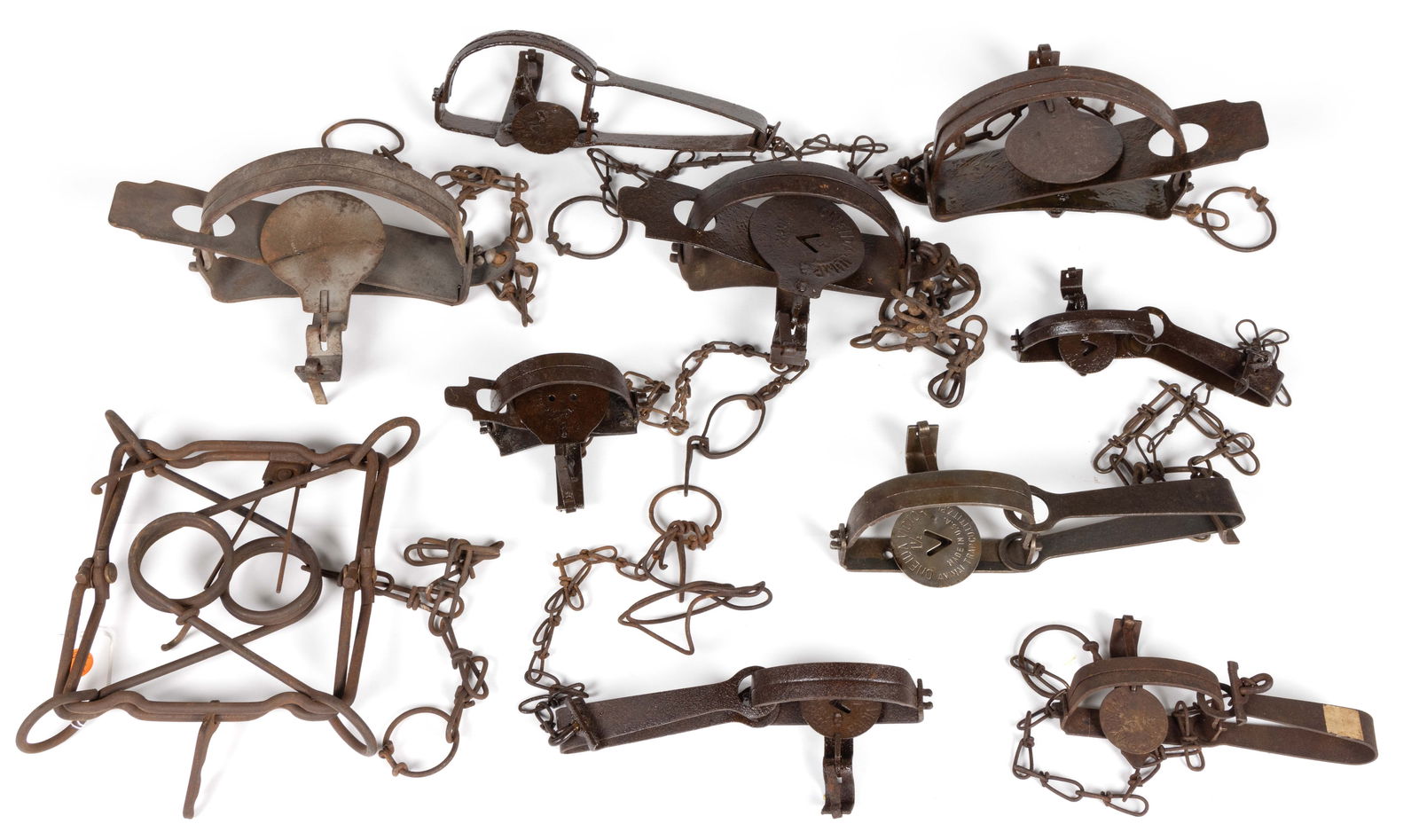 VICTOR ONEIDA AND BLAKE & LAMB SMALL GAME ANIMAL TRAPS (1 of 1)