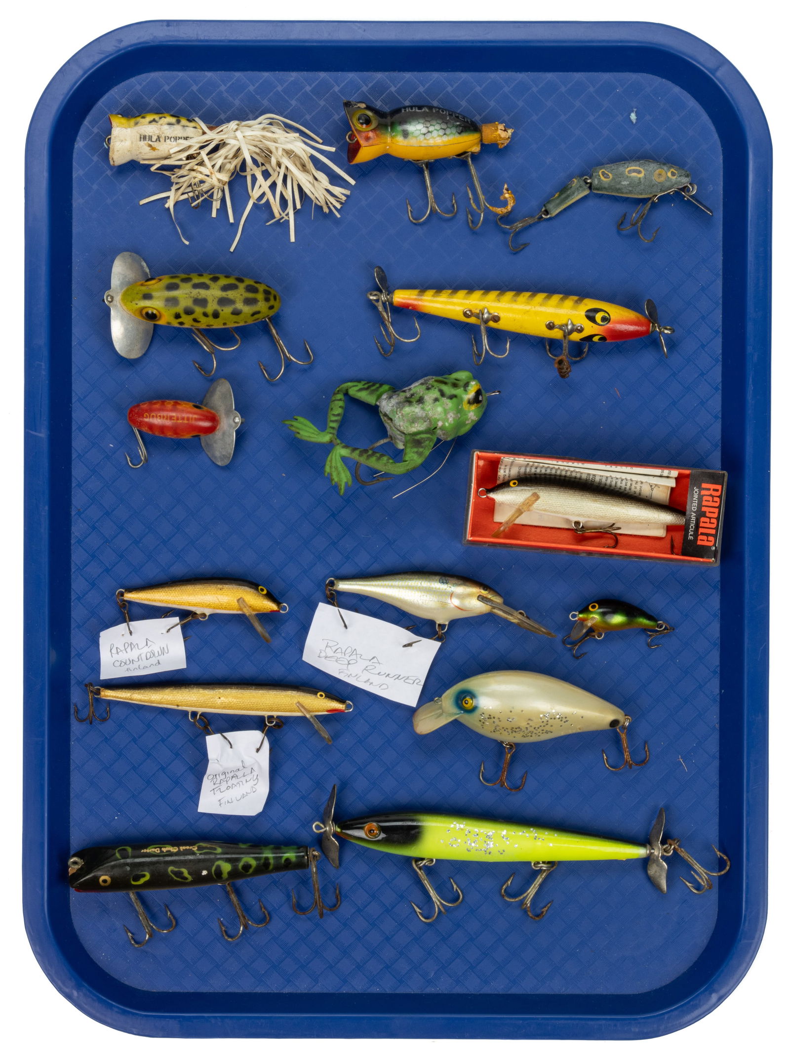 VINTAGE FRED ARBOGAST AND OTHER FISHING LURES, LOT OF 15 (1 of 1)