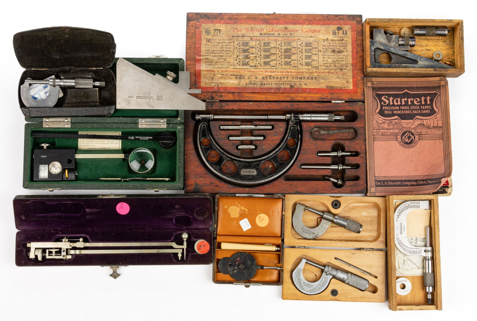 ASSORTED MEASURING TOOLS / DEVICES, LOT OF 11 (1 of 2)