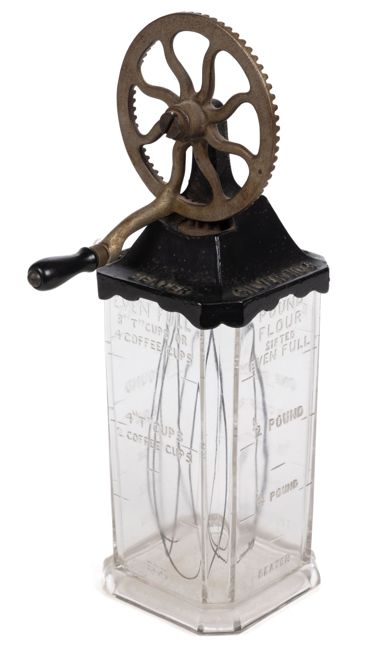 SILVERS NO. 3 MEASURING GLASS / EGG BEATER (1 of 2)