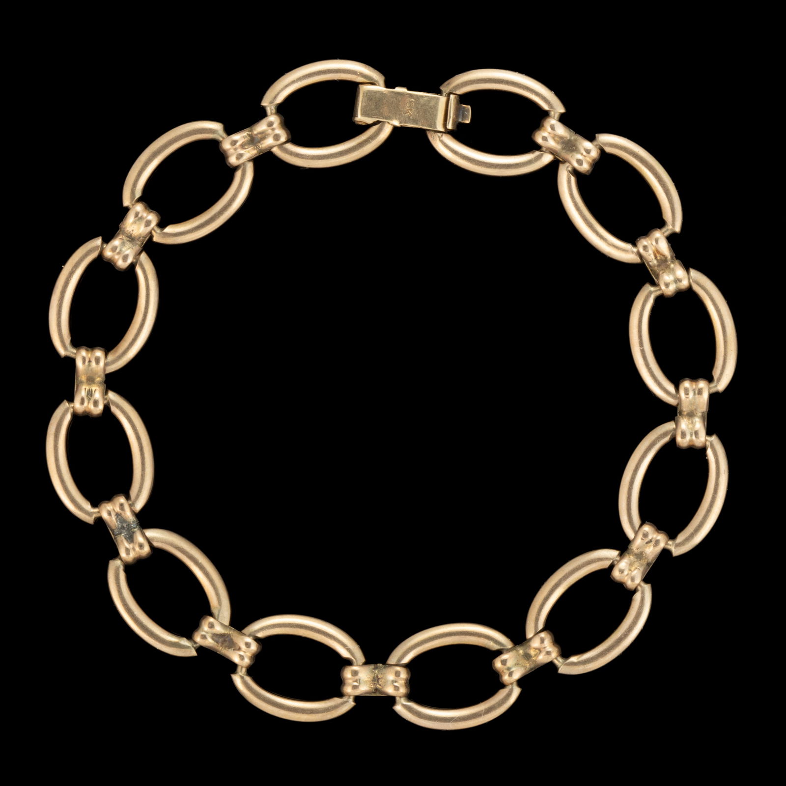 VINTAGE 10K YELLOW GOLD BRACELET (1 of 1)