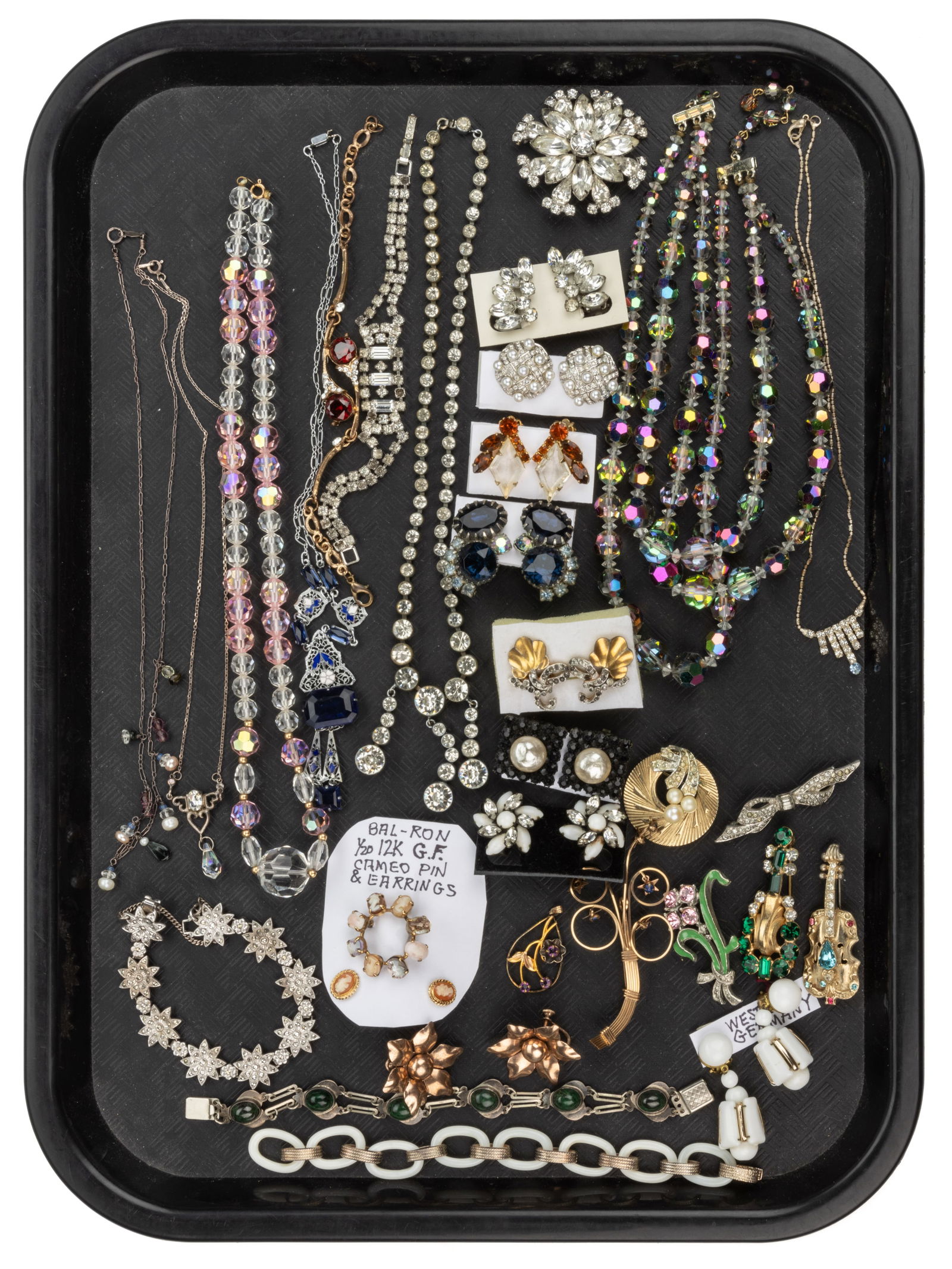 VINTAGE / CONTEMPORARY STERLING SILVER AND OTHER JEWELRY, LOT OF 41 PIECES (1 of 1)