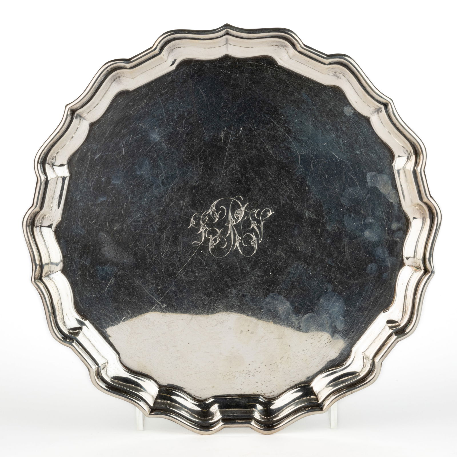 CANADIAN STERLING SILVER SERVING TRAY (1 of 3)