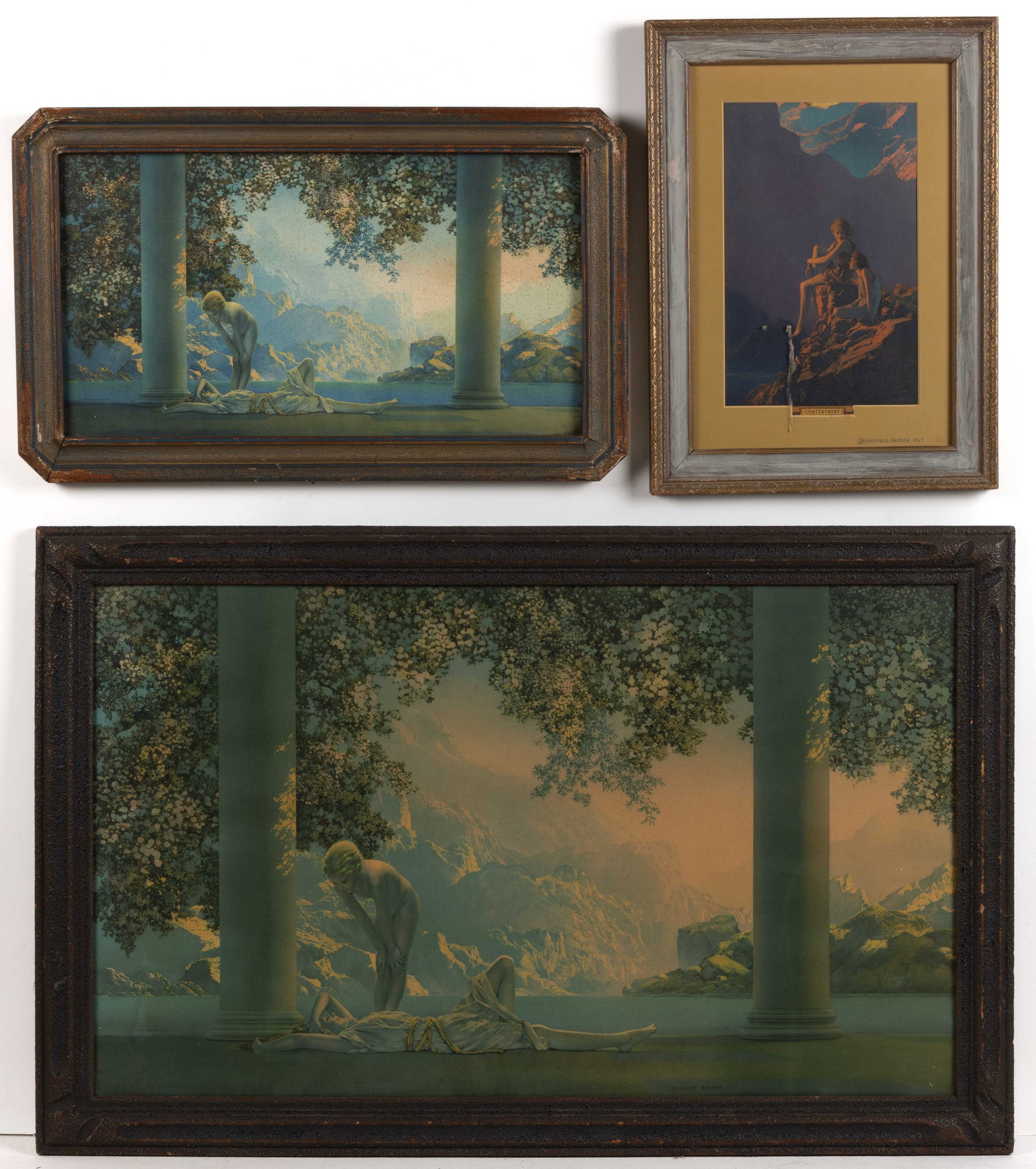 MAXFIELD PARRISH (AMERICAN, 1870-1966) PRINTS, LOT OF THREE (1 of 4)