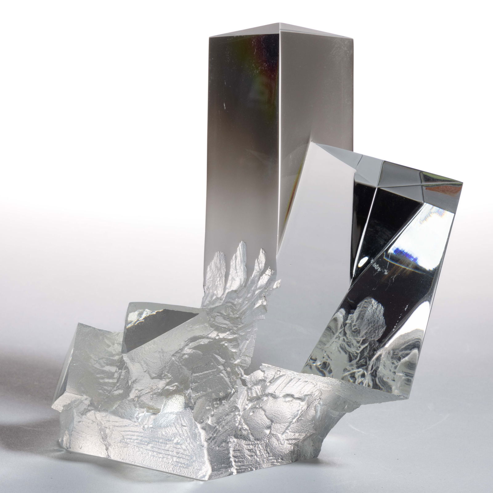 STEUBEN PRISM CRYSTAL ART GLASS SCULPTURE (1 of 6)