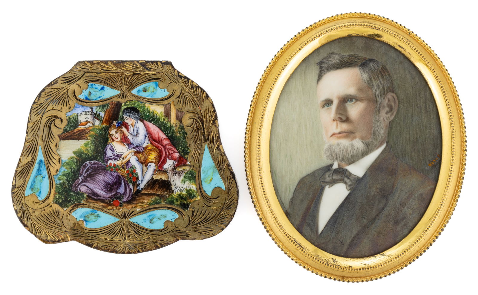 ASSORTED OBJECTS OF VERTU, LOT OF TWO (1 of 3)