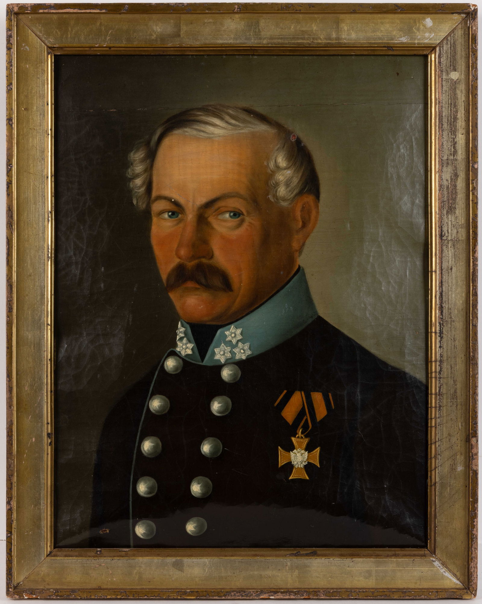 GERMAN SCHOOL (19TH CENTURY) PORTRAIT OF A MILITARY MAN (1 of 4)