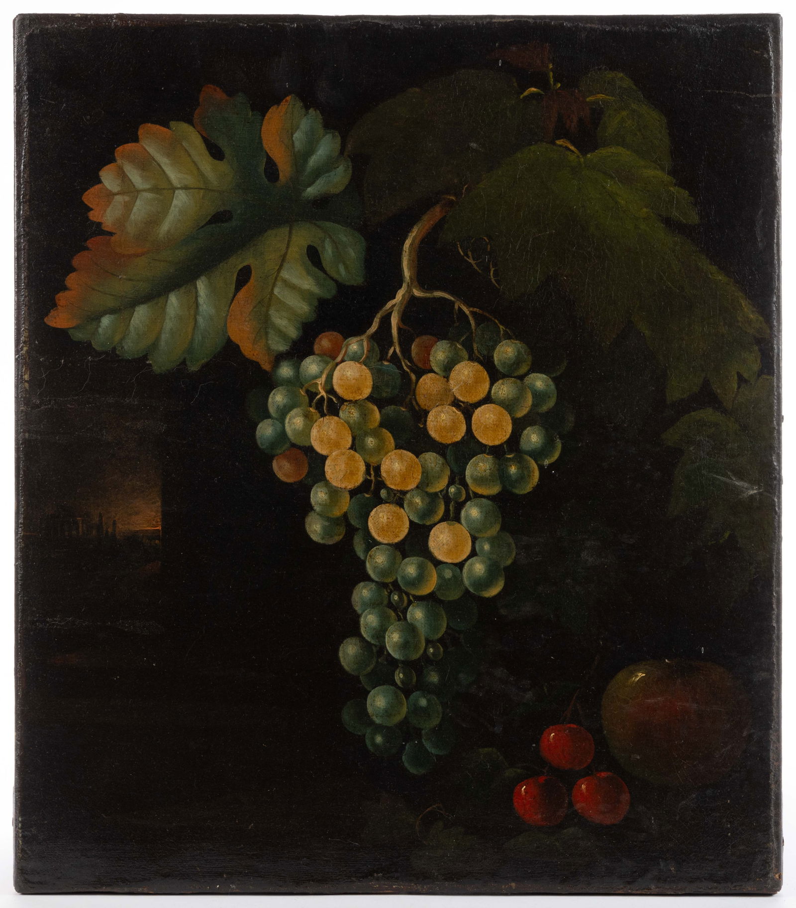 BRITISH OR CONTINENTAL SCHOOL (19TH CENTURY) STILL-LIFE WITH FRUIT (1 of 3)