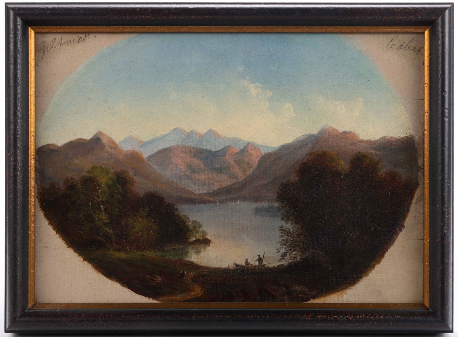 CONTINENTAL SCHOOL (19TH CENTURY) LANDSCAPE PAINTING (1 of 5)