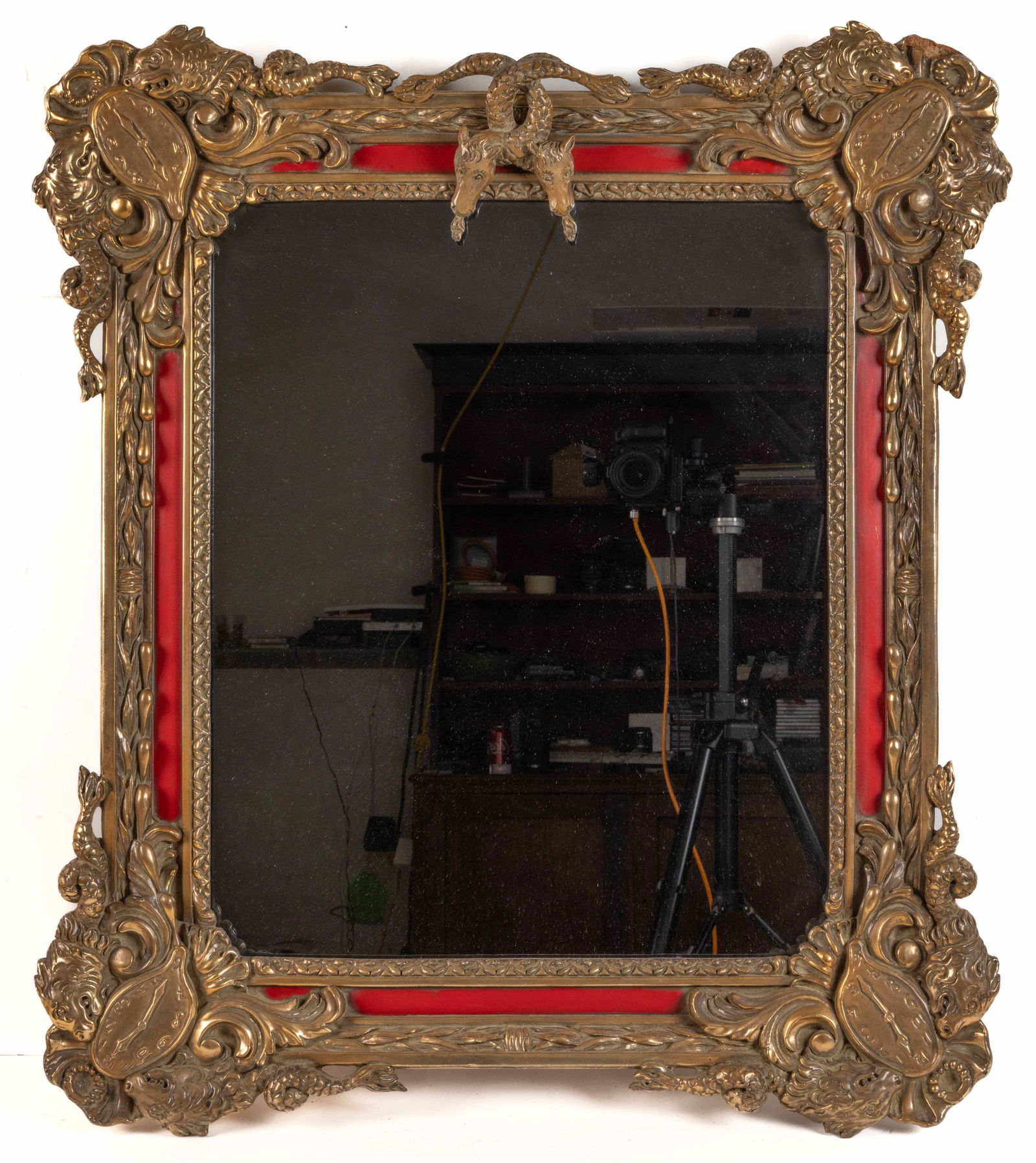 SALVADOR DALI (SPANISH, 1904-1989) LIMITED EDITION SURREALIST-STYLE WALL MIRROR (1 of 2)
