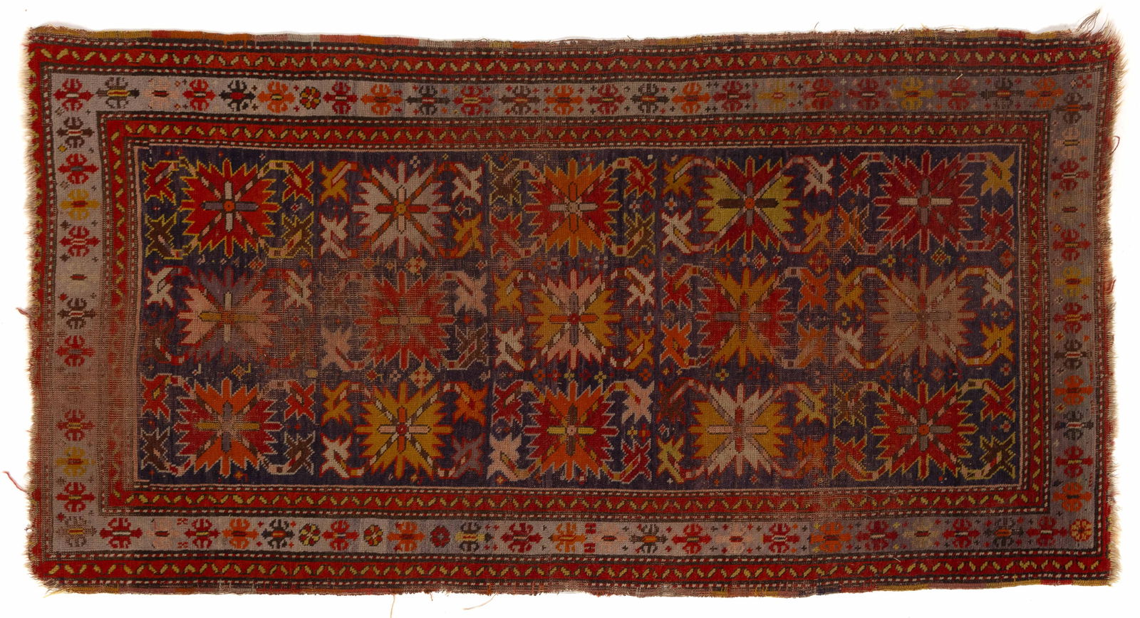 ANTIQUE CAUCASIAN ORIENTAL SCATTER RUG (1 of 5)