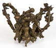 FRENCH FIGURAL BRONZE CENTERPIECE