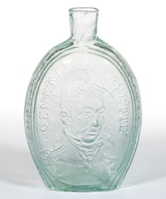 GI-90 LAFAYETTE - EAGLE PORTRAIT / HISTORICAL FLASK