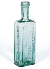 AMERICAN OIL, BURKESVILLE, KENTUCKY MEDICINE BOTTLE