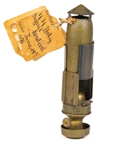 H. H. DOTY PATENT MODEL FOR BRASS SIGNAL LANTERN