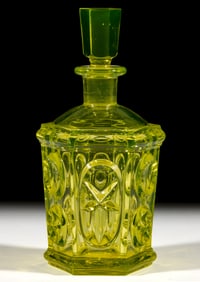 PRESSED STAR AND PUNTY COLOGNE BOTTLE