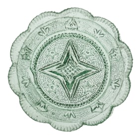 LEE/ROSE NO. 163-A PRESSED CUP PLATE