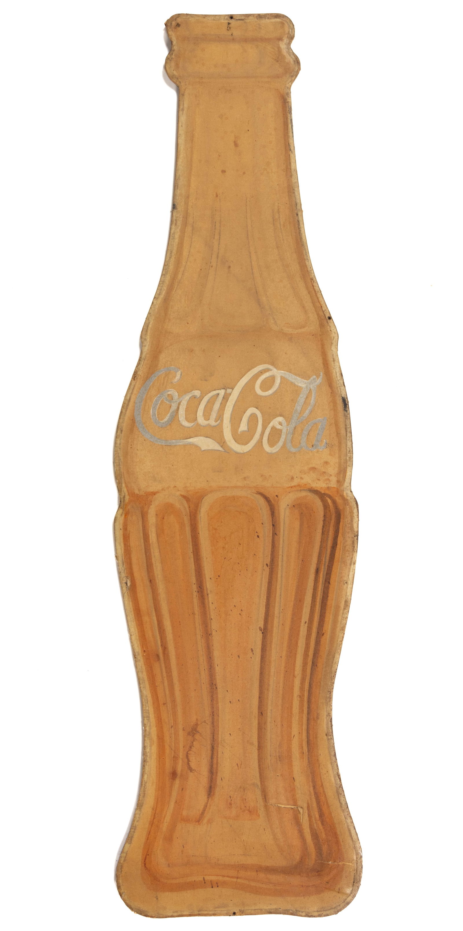 AMERICAN FOLK ART COCA-COLA ADVERTISING BOTTLE SIGN (1 of 5)