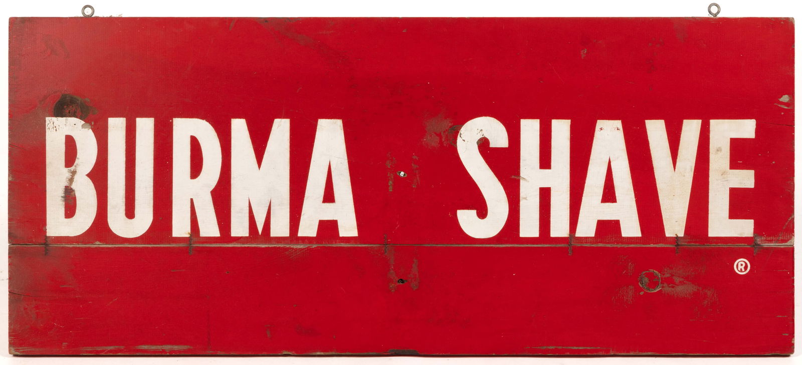 AMERICAN FOLK ART PAINTED WOODEN TRADE SIGN (1 of 3)