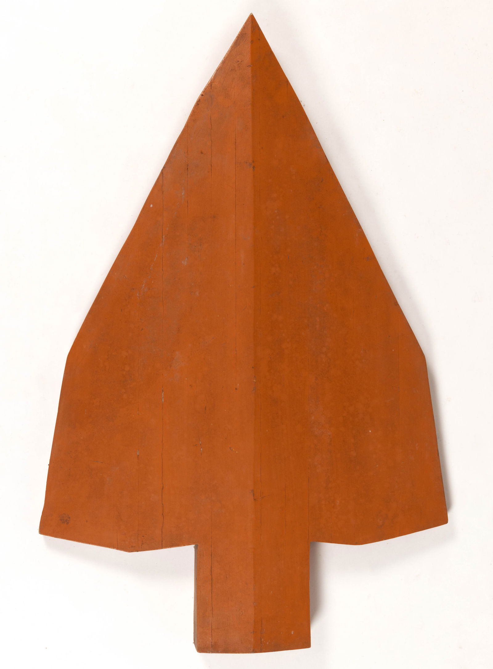 FOLK ART PAINTED PINE ARROWHEAD SIGN (1 of 2)