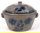IMPORTANT SIGNED ANDREW COFFMAN, ROCKINGHAM CO., SHENANDOAH VALLEY OF VIRGINIA DECORATED STONEWARE