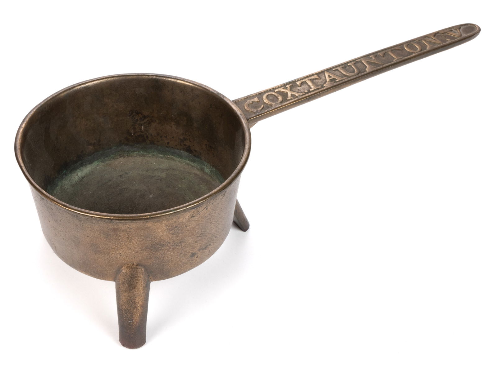 ENGLISH "COX. TAUNTON V" BELL METAL / BRONZE POSNET (1 of 3)