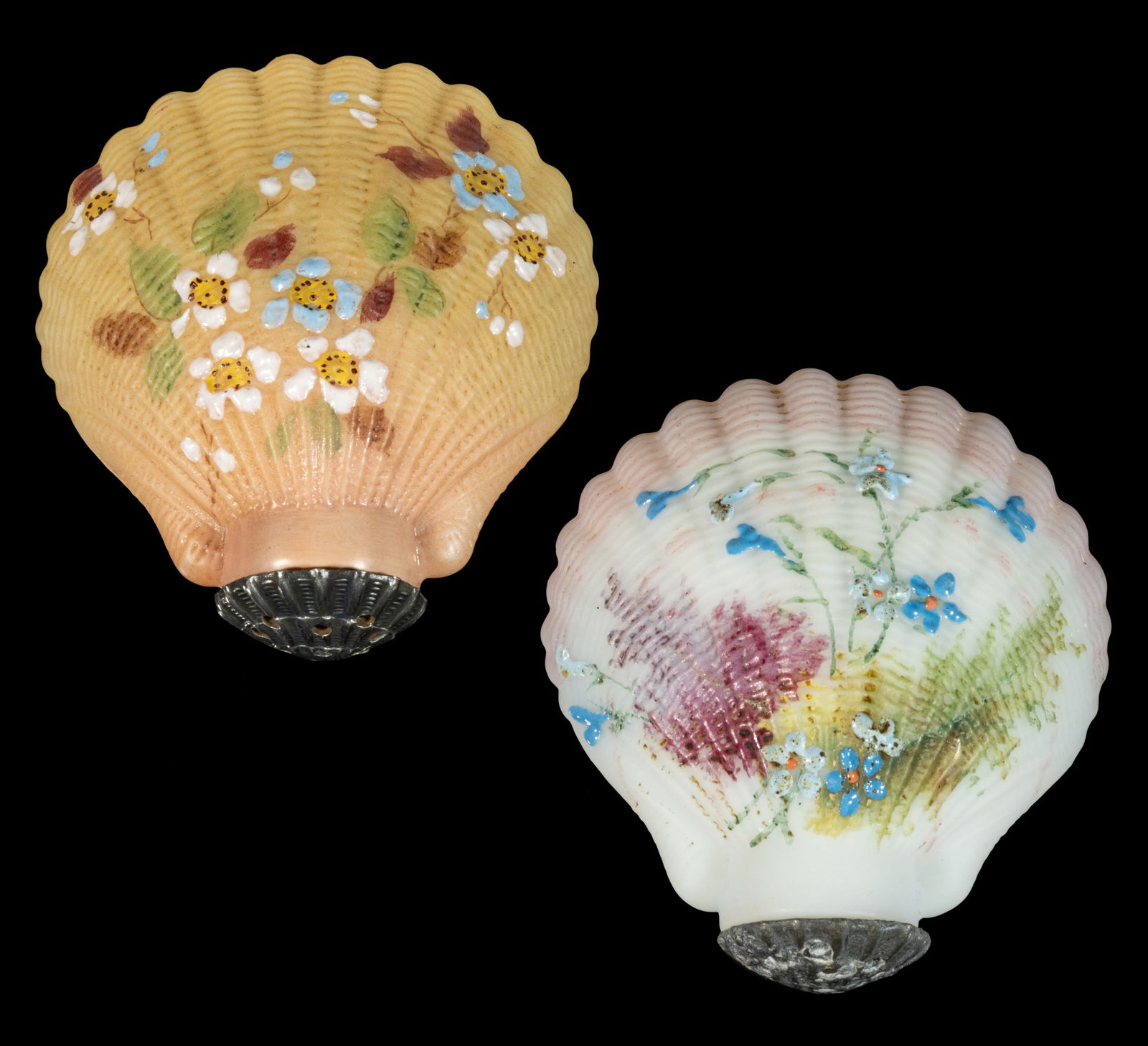 MT. WASHINGTON COCKLESHELL SALT SHAKERS, LOT OF TWO (1 of 1)