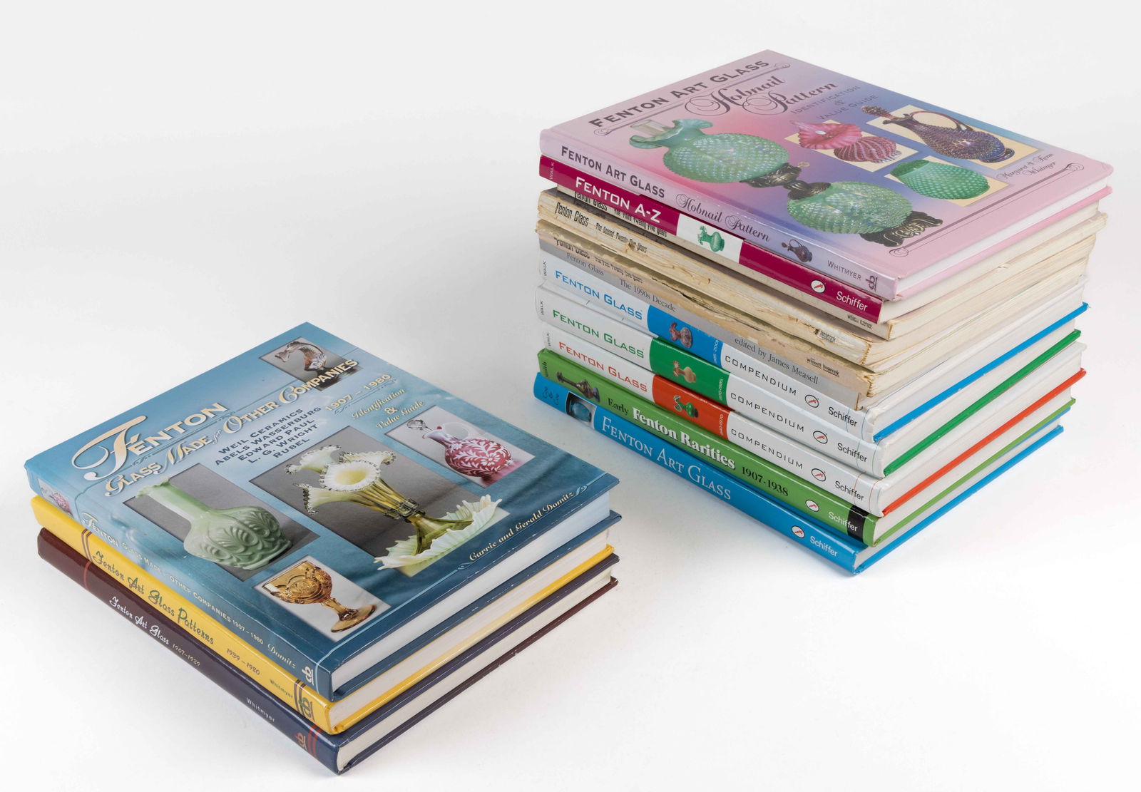 FENTON ART GLASS REFERENCE VOLUMES, LOT OF 15 (1 of 1)