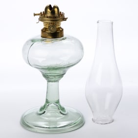 G. H. WARE & CO. NO. 0 LIP BURNER AND CHIMNEY SETUP
