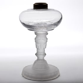 THREE FACE / DUNCAN NO. 400 (COURTER'S) NO. 5 KEROSENE STAND LAMP