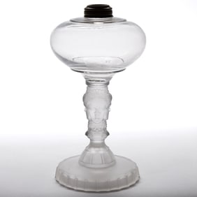 THREE FACE / DUNCAN NO. 400 (COURTER'S) NO. 4 KEROSENE STAND LAMP