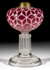 COBWEB EASON-FORM KEROSENE STAND LAMP