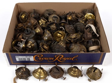 ASSORTED MANUFACTURERS NO. 1 KEROSENE SLIP BURNERS, UNCOUNTED LOT