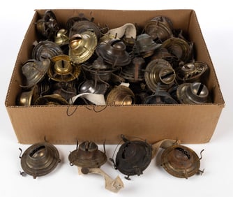 ASSORTED MANUFACTURERS NO. 2 KEROSENE SLIP BURNERS, UNCOUNTED LOT