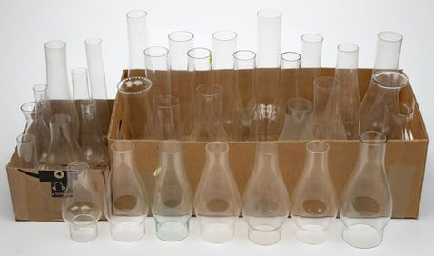 ASSORTED SLIP CHIMNEYS, UNCOUNTED LOT