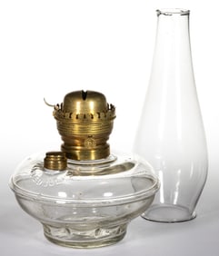 PATENTED J. REIGHARD KEROSENE BRACKET LAMP WITH NO. 3 JONES SETUP