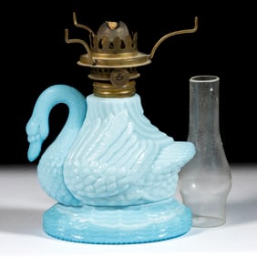 SWAN FIGURAL MINIATURE LAMP
