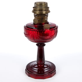 ALADDIN MODEL B-77 / LINCOLN DRAPE - TALL KEROSENE STAND LAMP