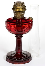 ALADDIN MODEL B-77 / LINCOLN DRAPE TALL KEROSENE STAND LAMP