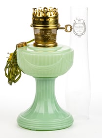 ALADDIN REISSUE SHORT LINCOLN DRAPE ELECTRIC STAND LAMP