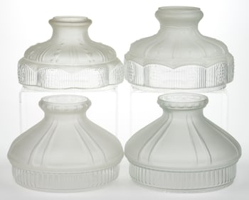 ALADDIN REPRODUCTION LAMP SHADES, LOT OF FOUR