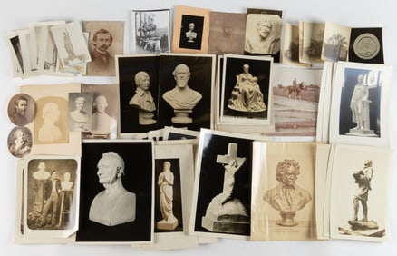 ASSORTED EDWARD V. VALENTINE (1838-1930) ASSOCIATED PHOTOGRAPHS, UNCOUNTED LOT