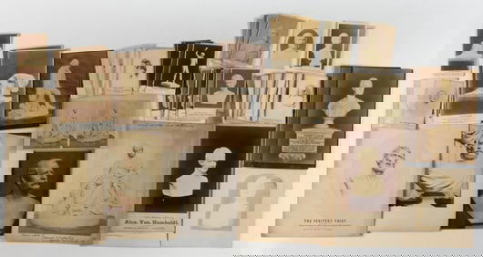 EDWARD V. VALENTINE (1838-1930) SCULPTURE PHOTOGRAPHS, LOT OF 56 +/-