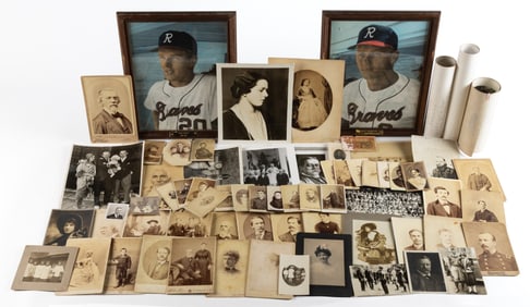 ASSORTED ANTIQUE AND VINTAGE PHOTOGRAPHS, UNCOUNTED LOT